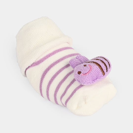 Baby Non-Slip Socks/Booties | 6-12M