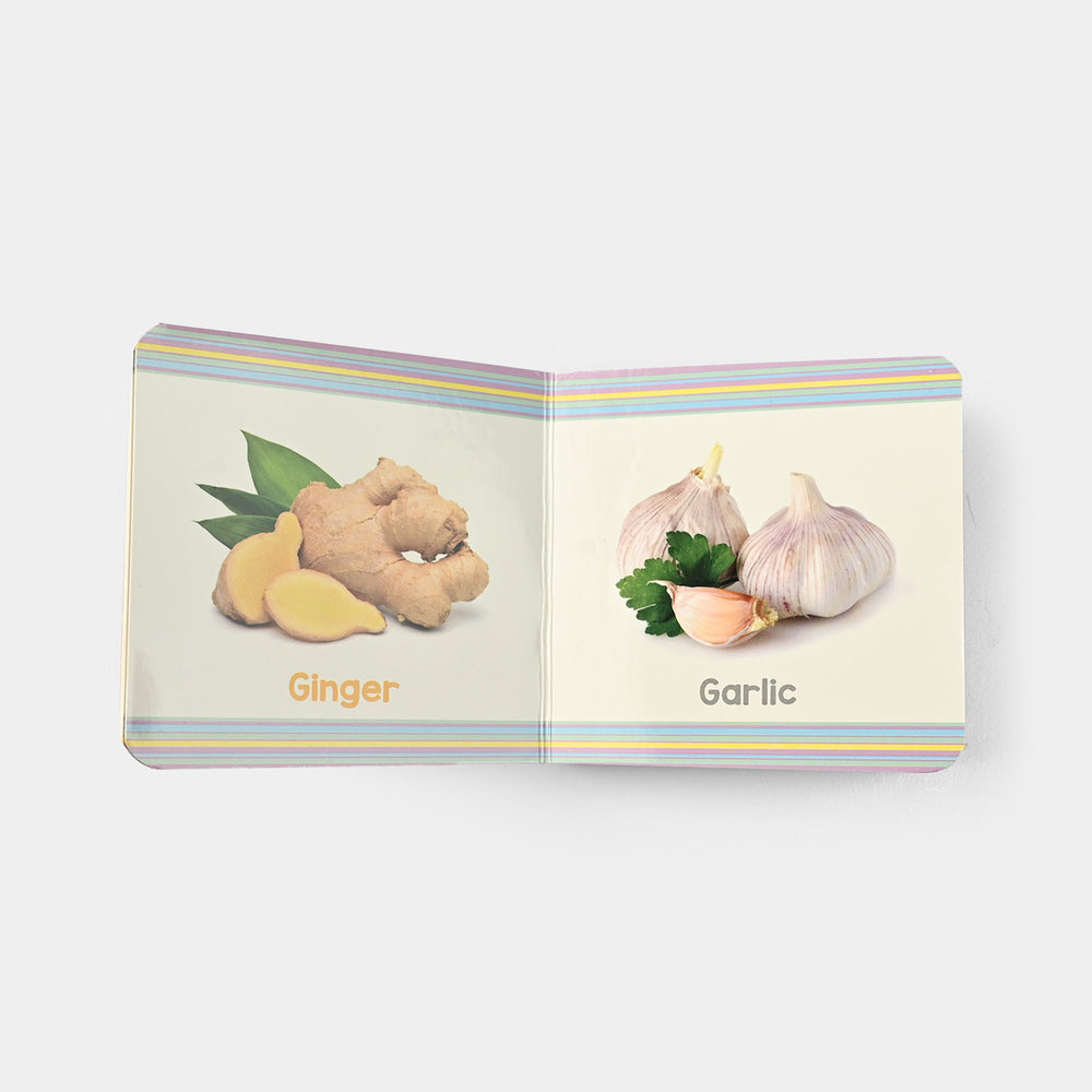 Mini Board Book Vegetables
