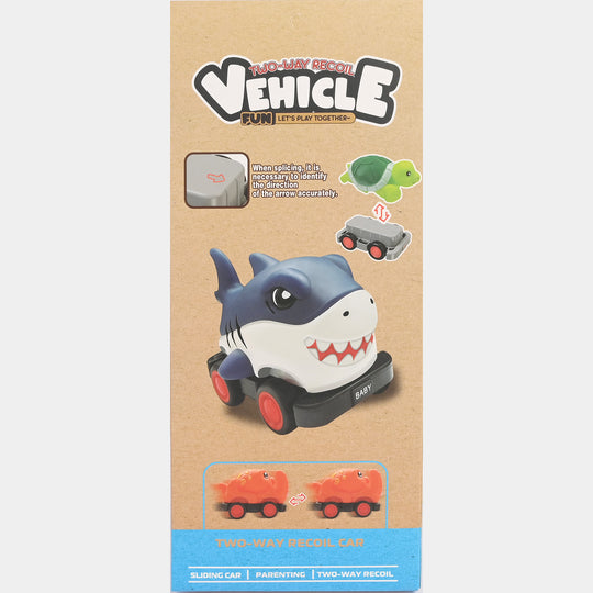 Friction-Powered Cartoon Vehicle Set | 3PCs