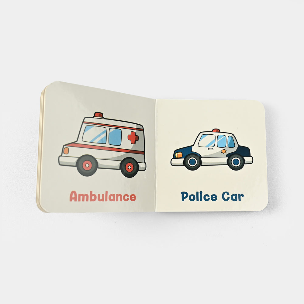 New Mini Board Book Vehicle