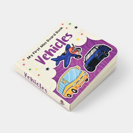 New Mini Board Book Vehicle
