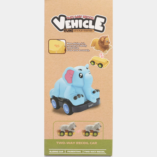 Friction-Powered Cartoon Vehicle Set | 3PCs