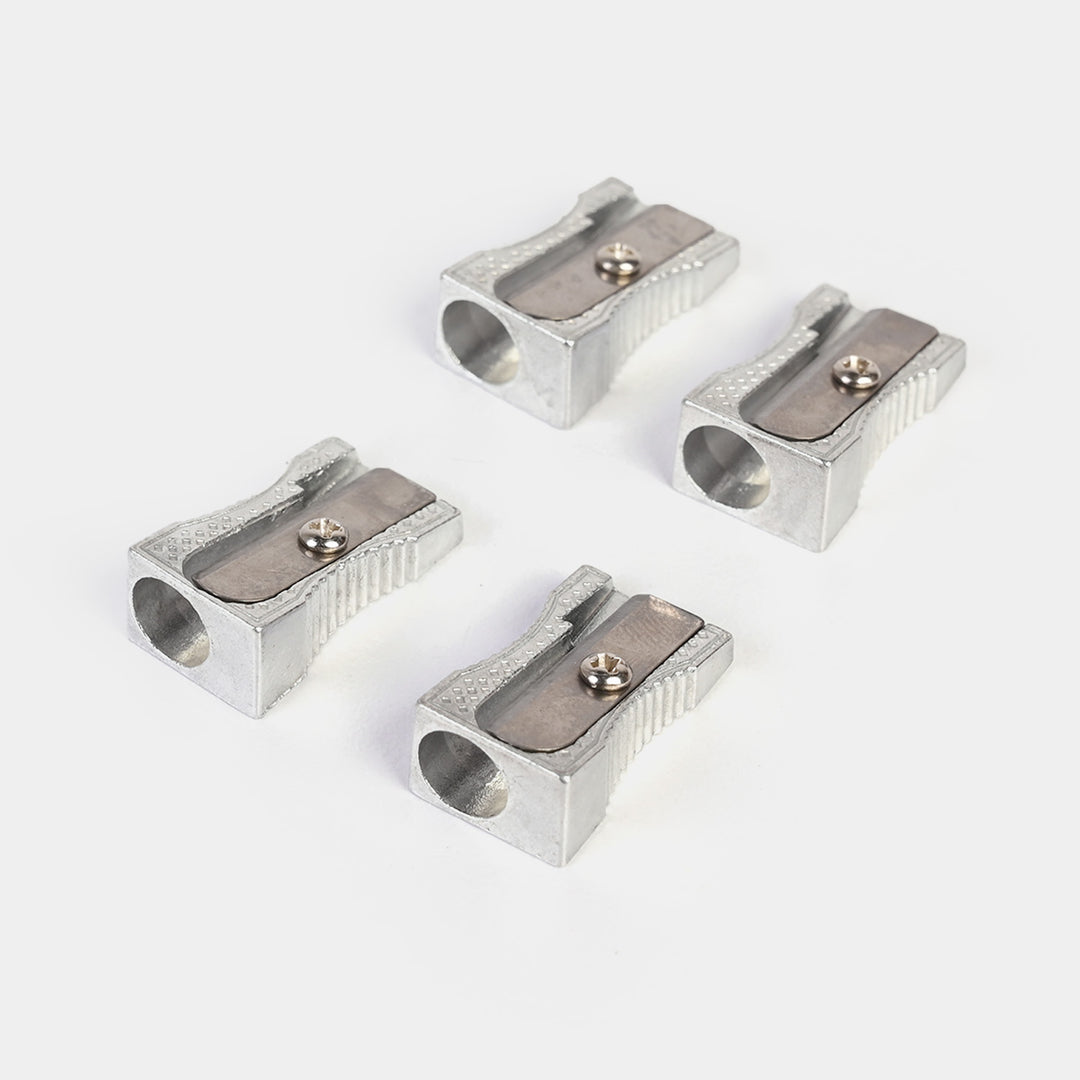 Metal Pencil Sharpener Set (4 Pcs)