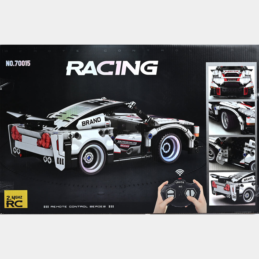 Racing Remote Control Car Building Block Set
