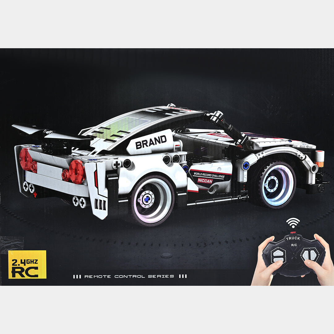 Racing Remote Control Car Building Block Set