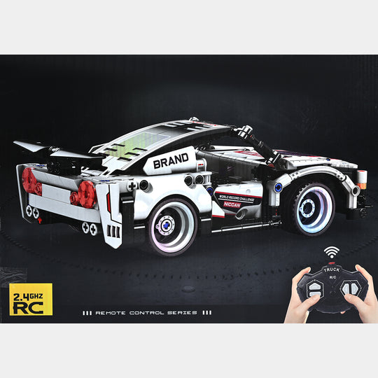 Racing Remote Control Car Building Block Set