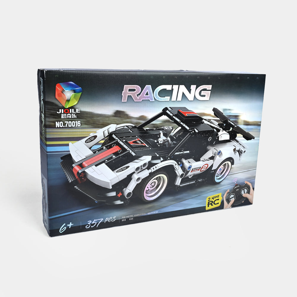 Racing Remote-Controlled Car Building Block Set – Build, Race, and Play
