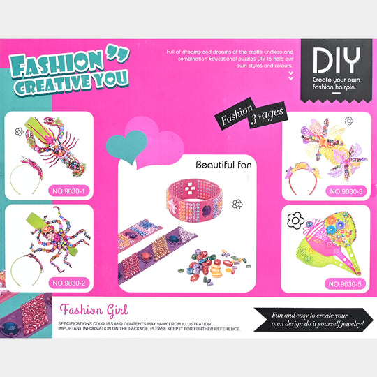 DIY Hairpin and Jewelry Making Kit For Girls