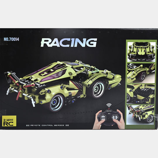 Racing Remote Control Car Building Block Set