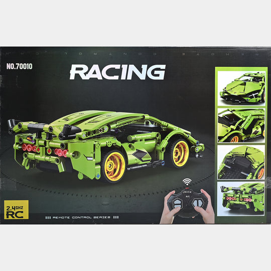 Racing Remote Control Car Building Block Set