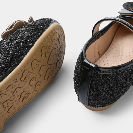 Girls Pumps 11-167-BLACK