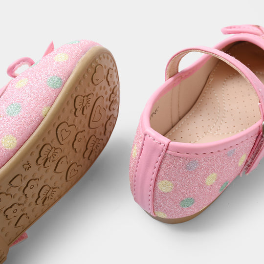 Girls Pumps 11-161-Pink