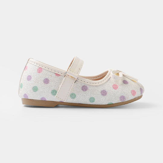 Girls Pumps 11-161-White