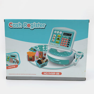 Cash Register With Light & Music Toy Play Set For Kids