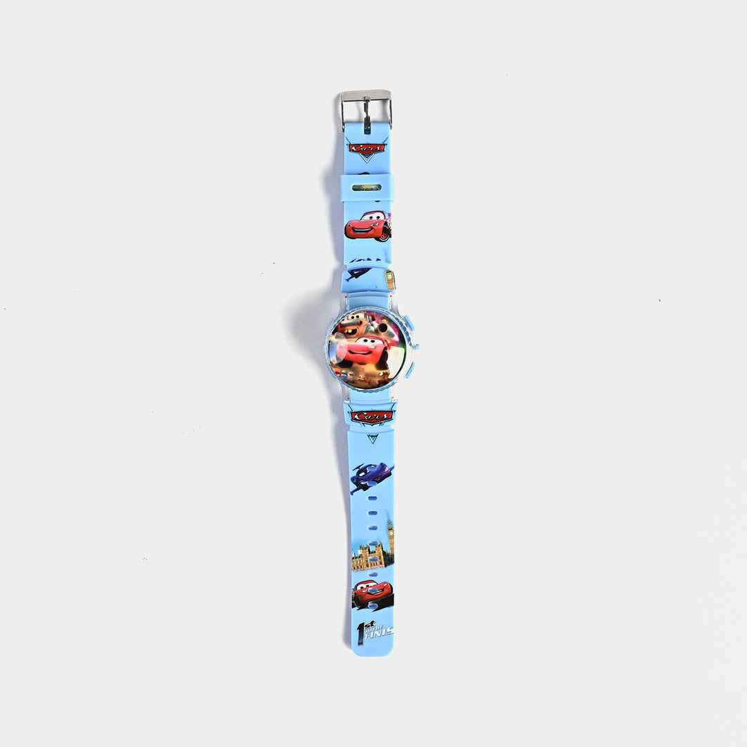 Kids Spinner Digital Watch 3D Lights Up
