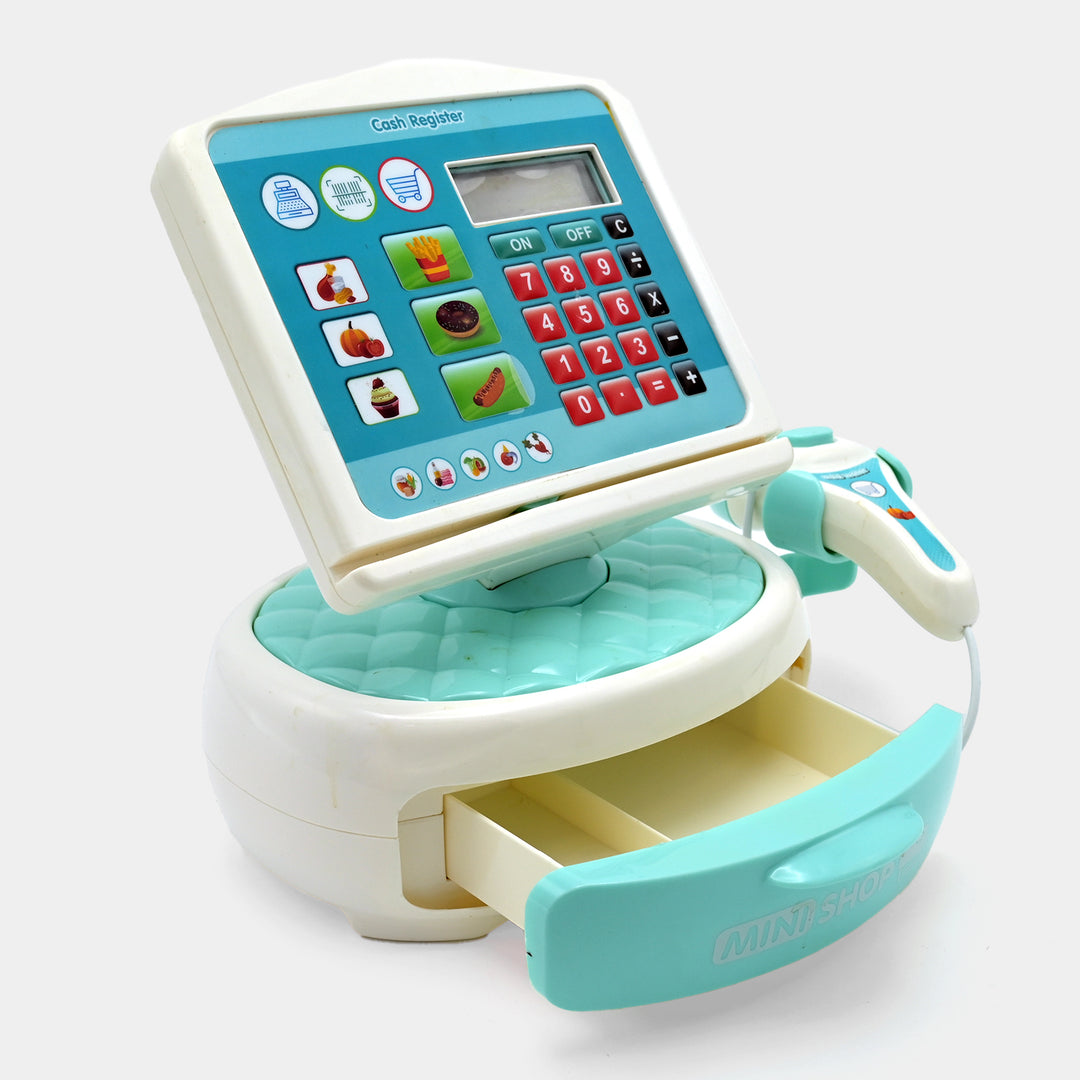 Cash Register With Light Music Toy Play Set For Kids Price in