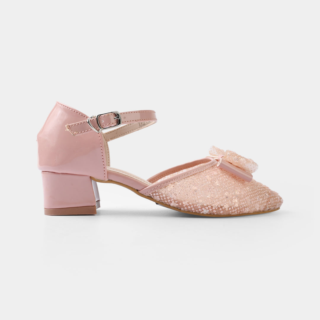 Girls Pumps Heels ZP-150-Pink