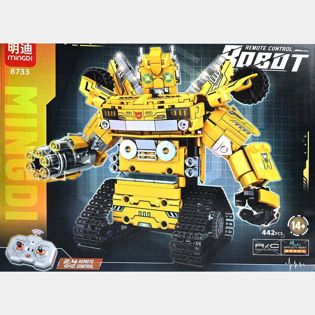 Remote Control Robot Building Block Set