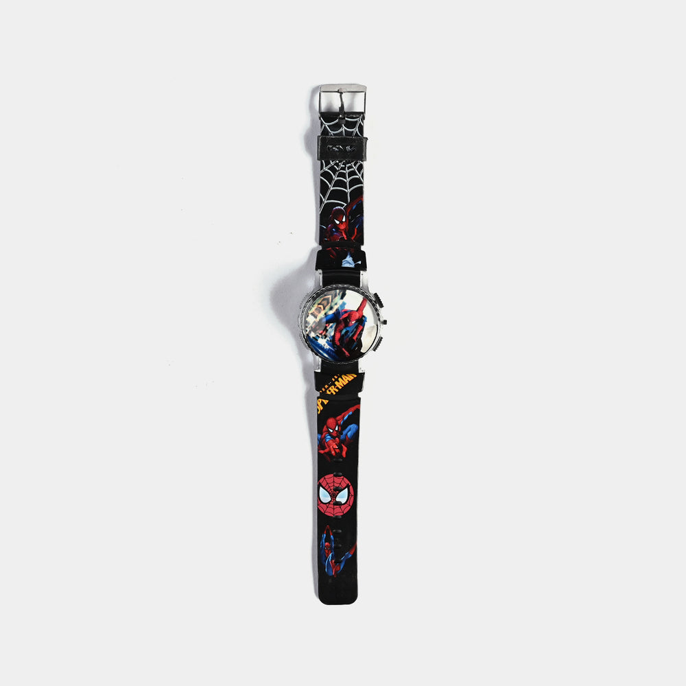 Kids Spinner Digital Watch 3D Lights Up