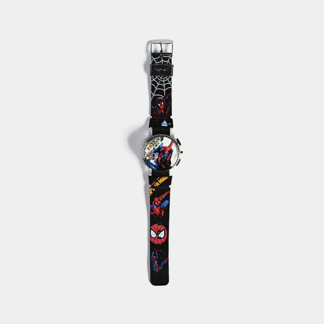 Kids Spinner Digital Watch 3D Lights Up