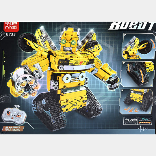 Remote Control Robot Building Block Set