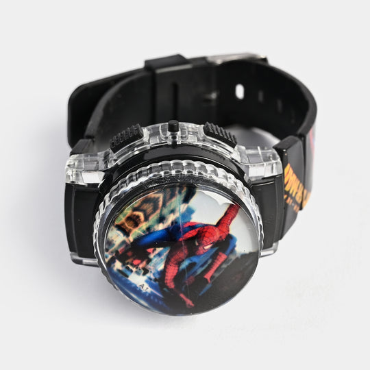 Kids Spinner Digital Watch 3D Lights Up