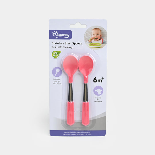 Baby Feeding Spoons with Easy Grip Spoons Set