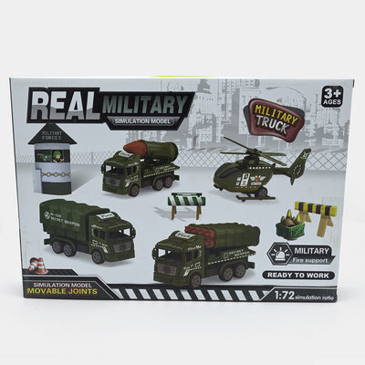 Pull Back Military Truck For Kids