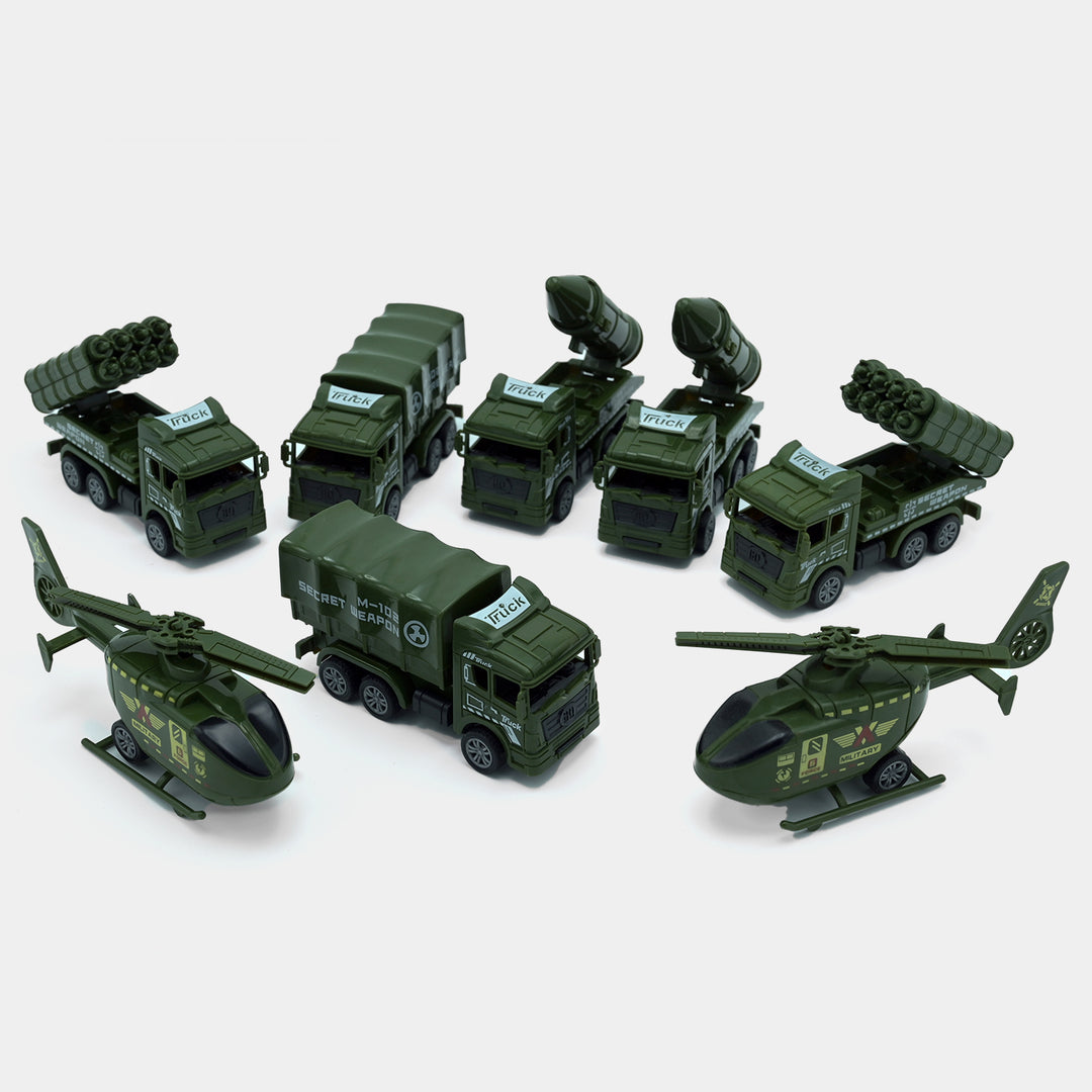 Pull Back Military Truck For Kids