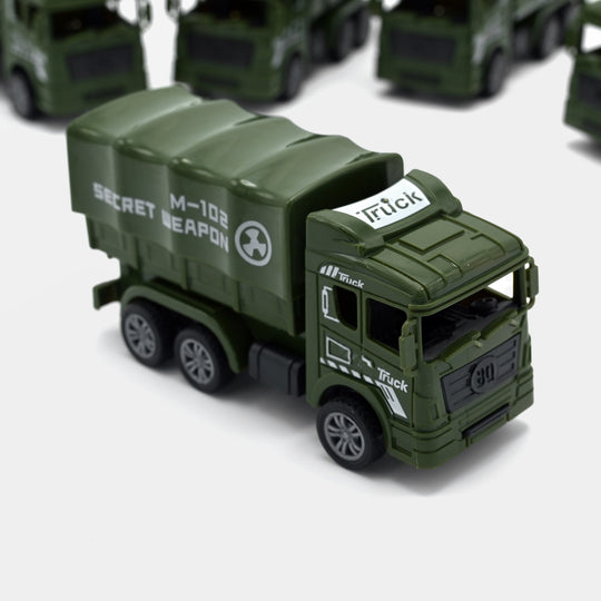 Pull Back Military Truck For Kids