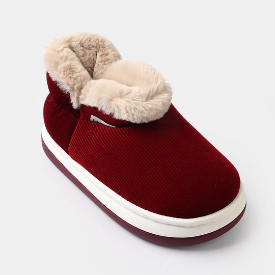 Boys Boots 1192-6-MAROON