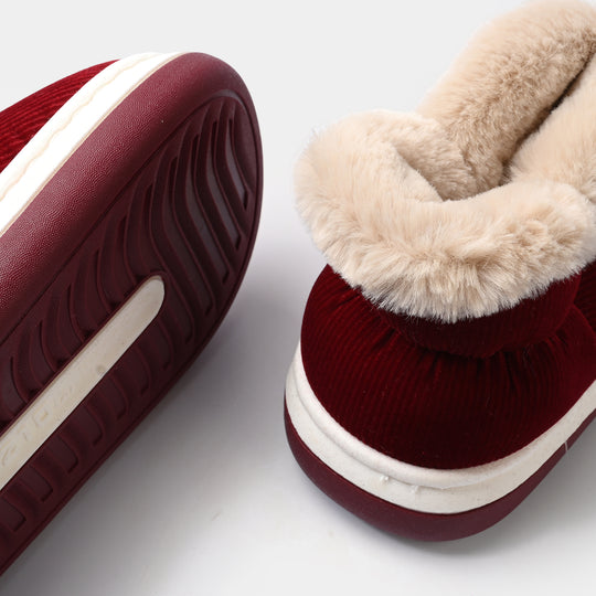 Boys Boots 1192-6-MAROON