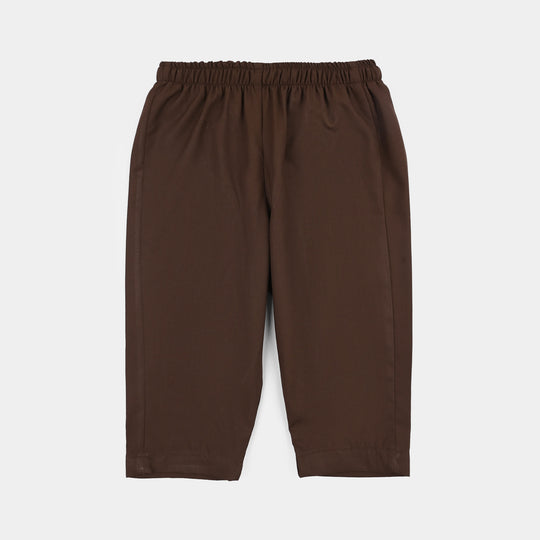 Infant Boys Poly Viscose 2Piece (Honey Mustard)-BROWN