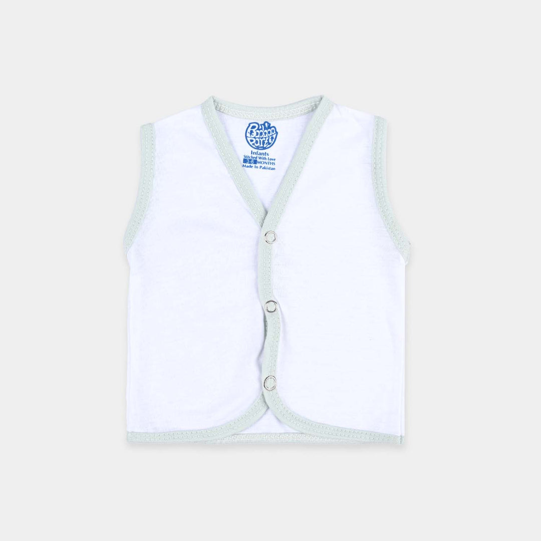 Pack Of 3 Infant Unisex Sando Vest-White