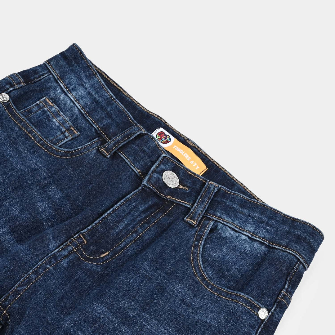 Boys Denim rigid Pant Skate Time-DARK BLUE
