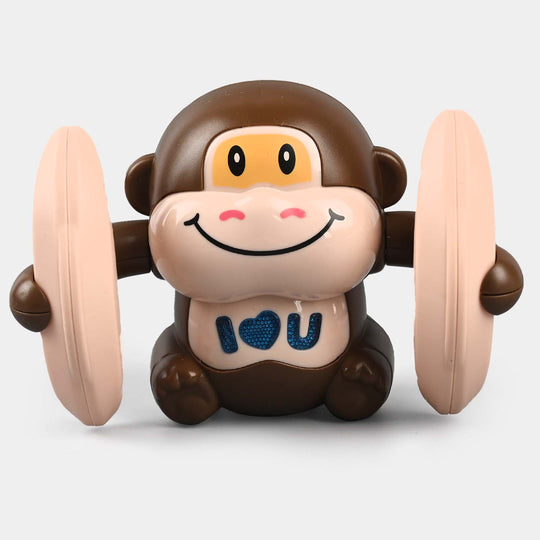 Monkey Musical & Rolling Play Toy For Kids