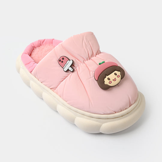 Girls Fur Slipper 1192-5-Pink