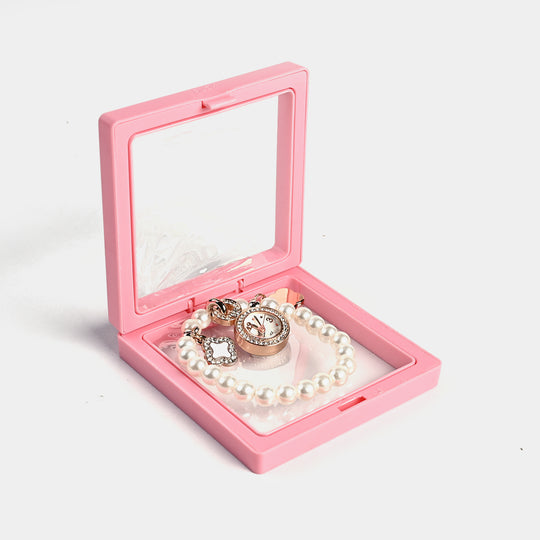 Stylish Pearl Bracelet Watch for Girls