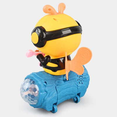 Flashing Light Sound Rotating Bee Toy