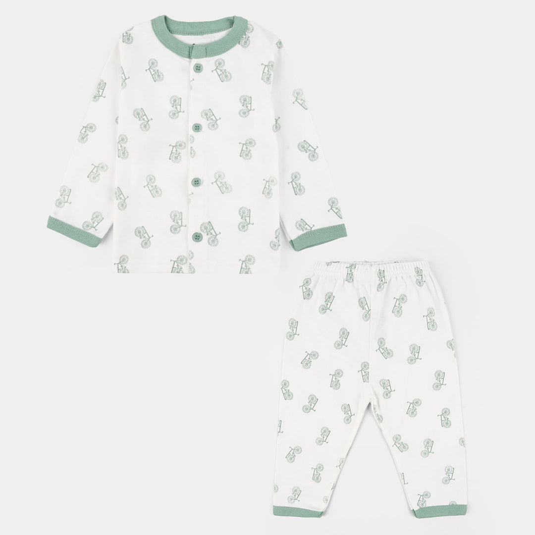 Infant Front Open Suit Cycle Dusty Turquoise