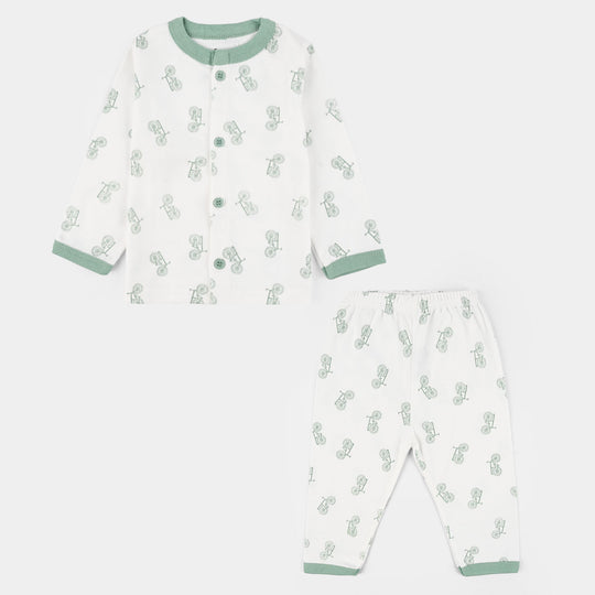 Infant Front Open Suit Cycle Dusty Turquoise