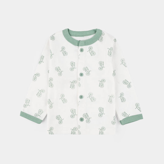 Infant Front Open Suit Cycle Dusty Turquoise
