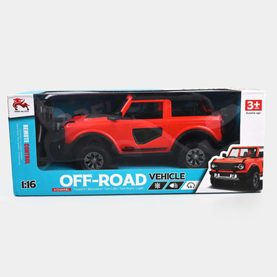 REMOTE CONTROL OFF ROAD VEHICLE FOR KIDS