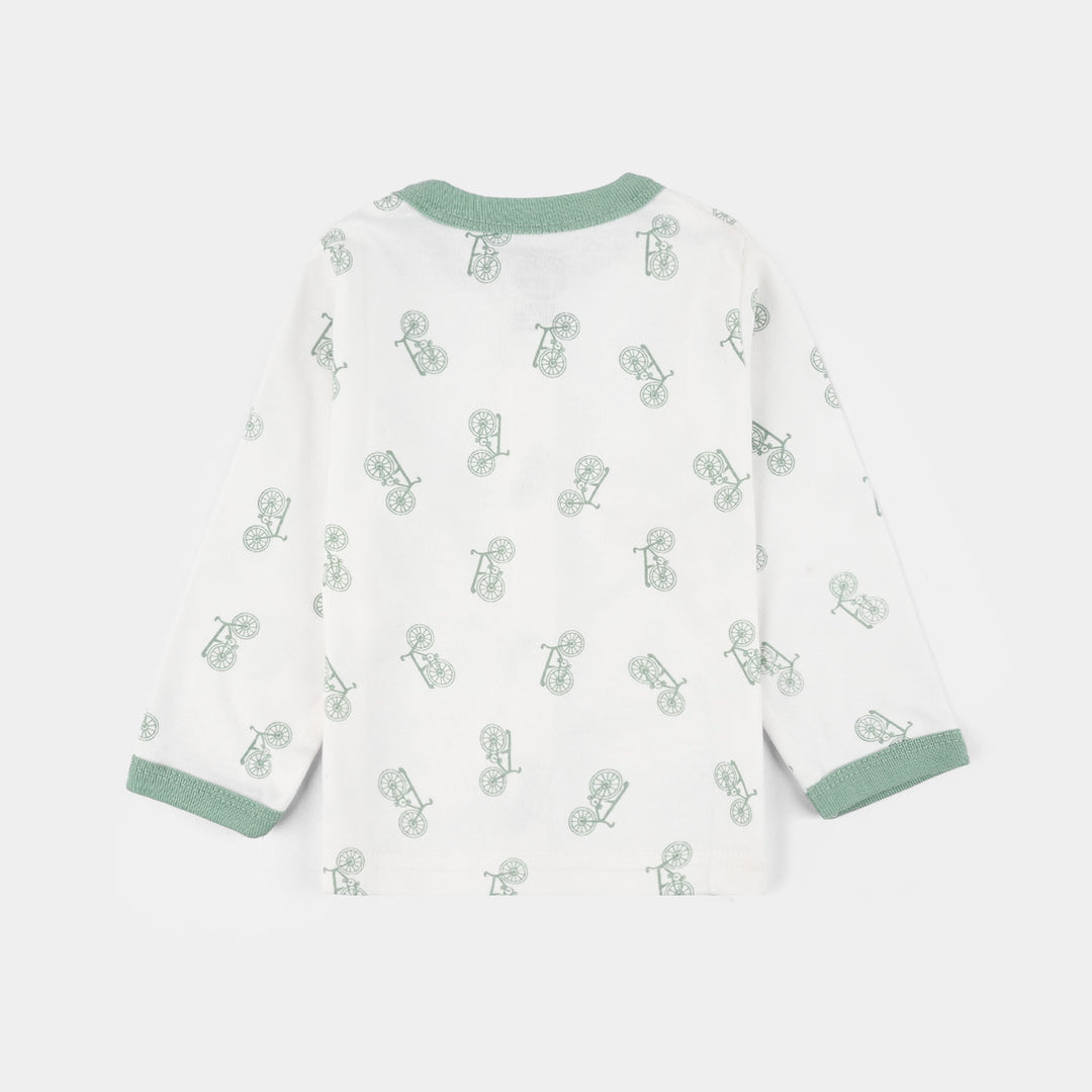 Infant Front Open Suit Cycle Dusty Turquoise