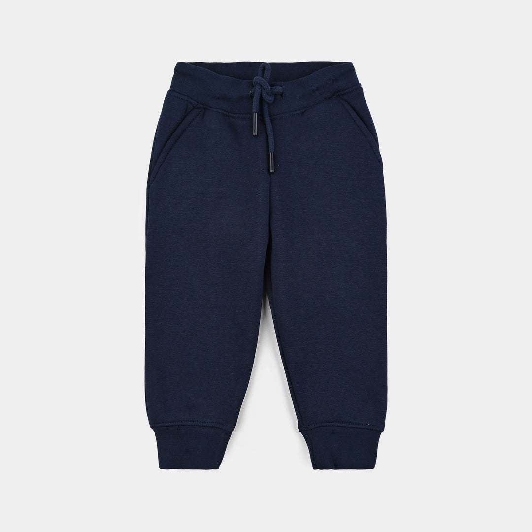 Infant Boys Fleece 2 Piece Suit Cool Dude-NAVY