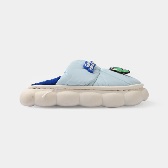 Boys Fur Slipper 1192-5-Blue