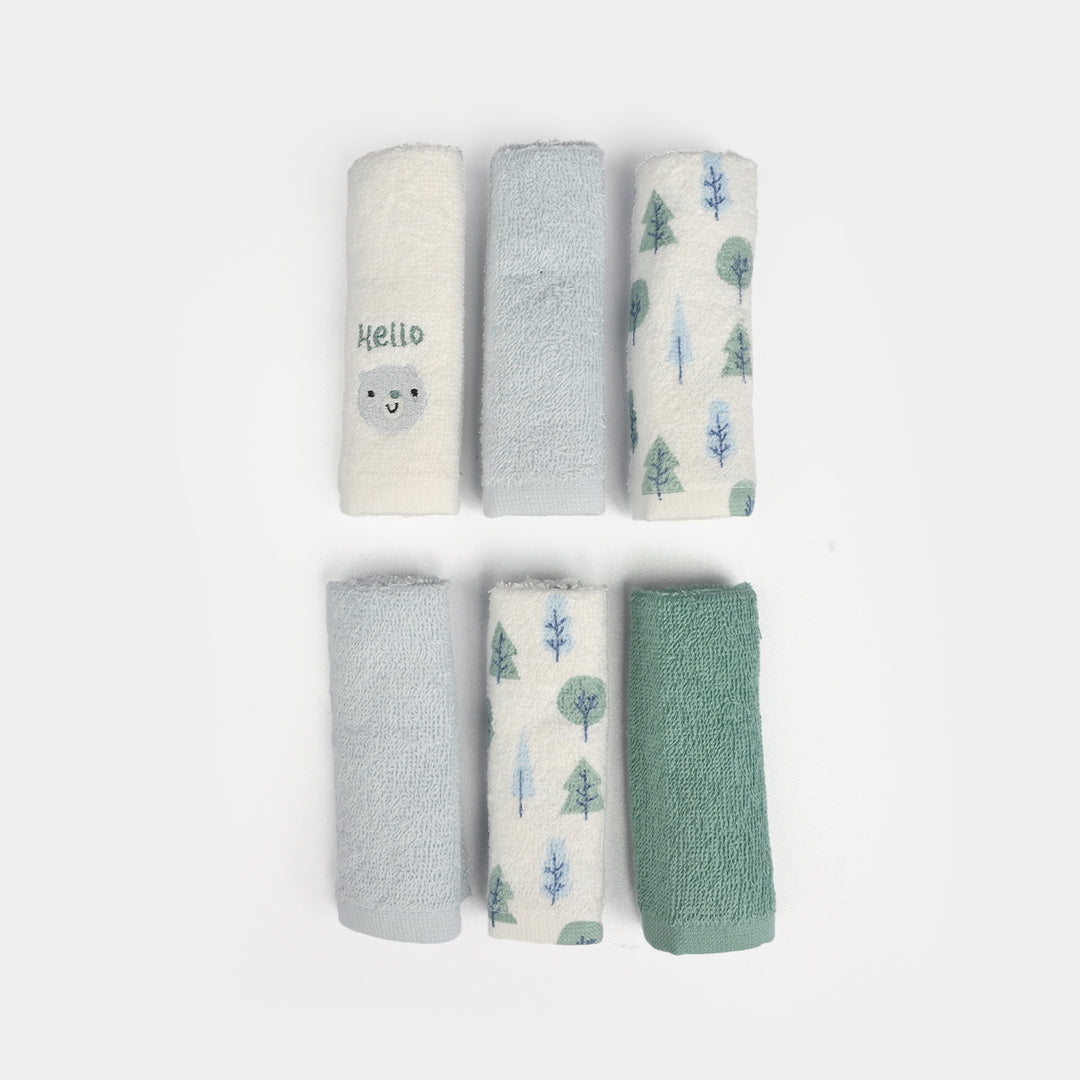 Baby Face Towel of 6