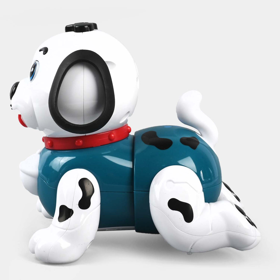 Electric Crawling Toy Dog