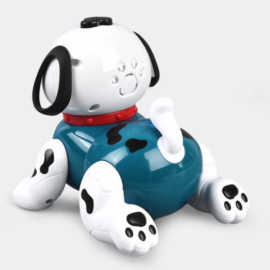 Electric Crawling Toy Dog