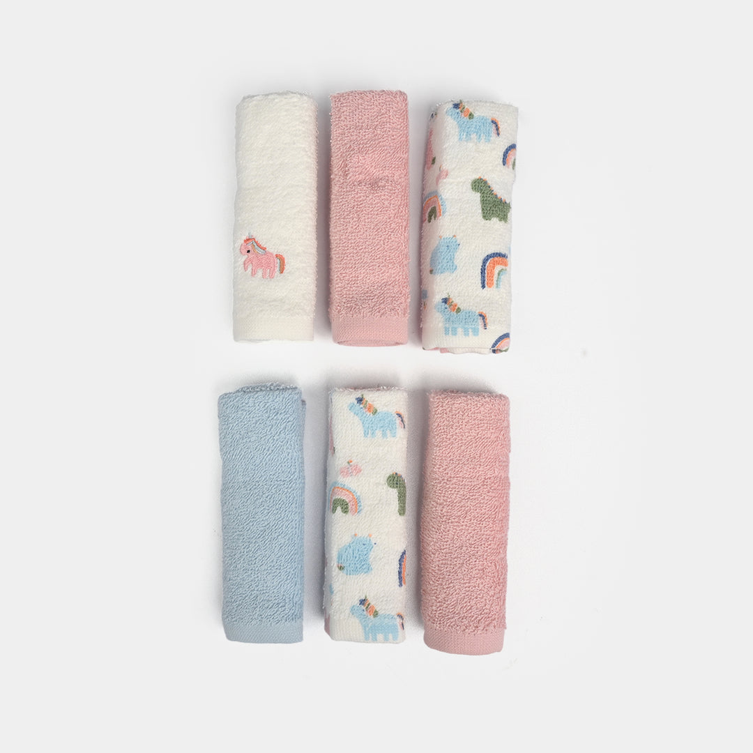 Baby Face Towel of 6